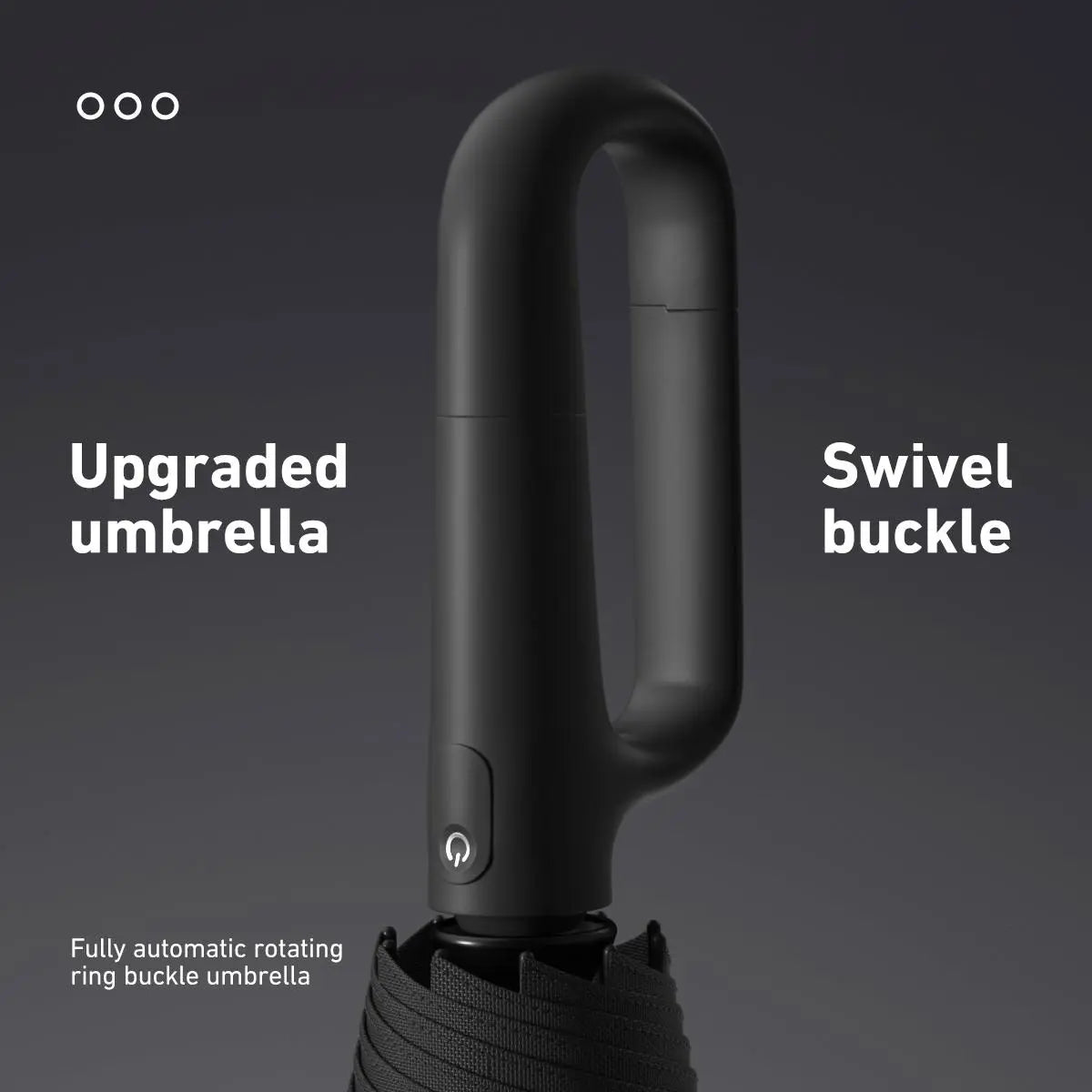 Automatic Folding Umbrella, 1 Count/60Pcs Portable Rain Umbrella with Loop Buckle, Windproof & Waterproof Umbrella for Men & Women #GLOBAL PICKS