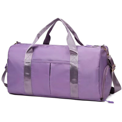 Gym Bag with Shoe Compartment