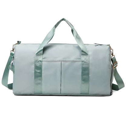 Gym Bag with Shoe Compartment